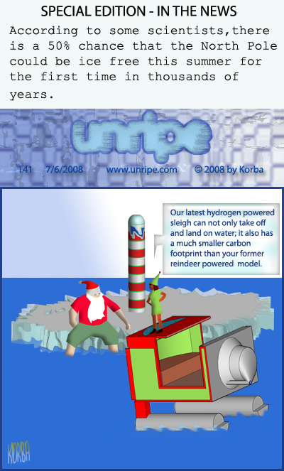 Click for full size. cartoon 141 – early 21st century santa